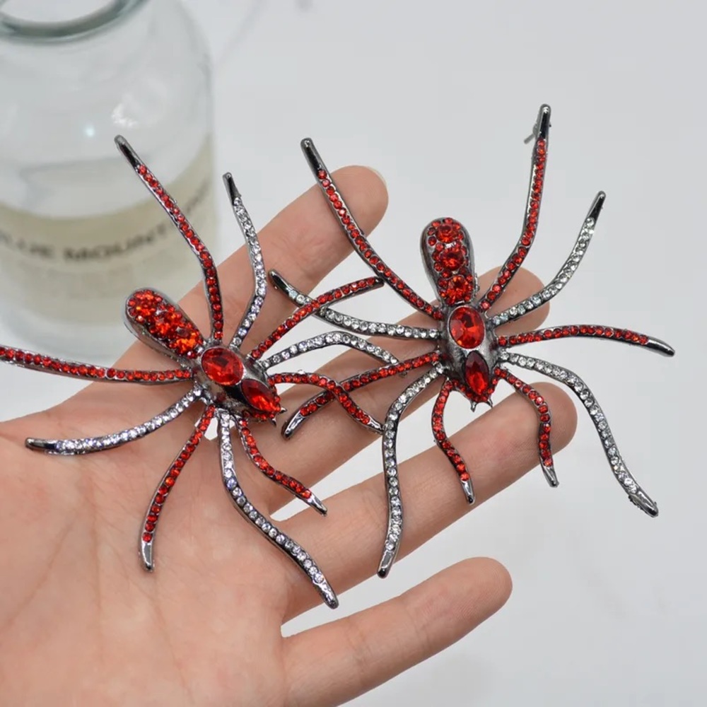 Spider Bloody Earrings Party Jewelry
